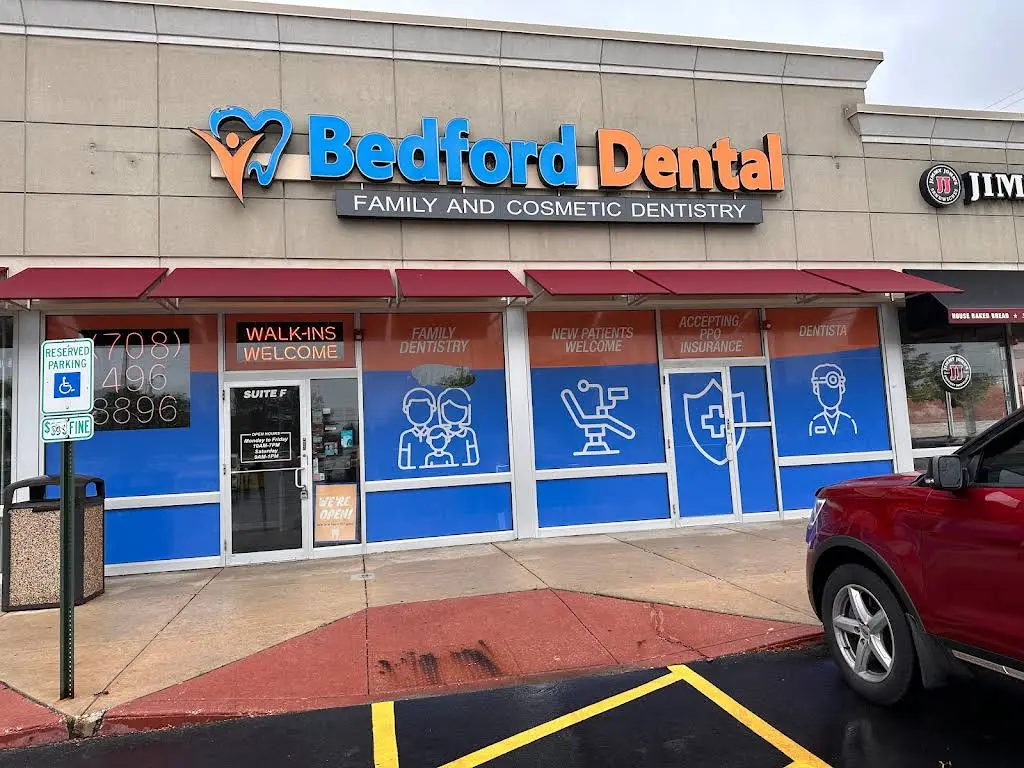 Bedford Dental & Braces - Professional dental clinic exterior with modern facilities