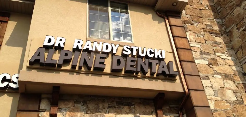 Alpine Dental Dr. Randall Stucki DDS - Professional dental clinic exterior with modern facilities
