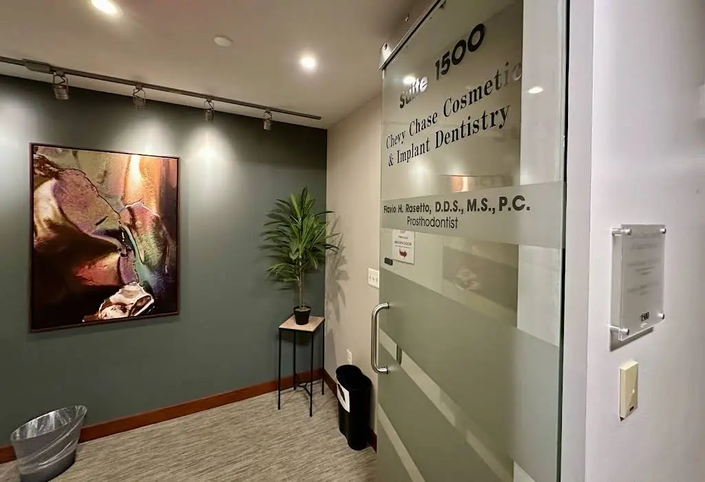 Chevy Chase Cosmetic & Implant Dentistry - Professional dental clinic exterior with modern facilities
