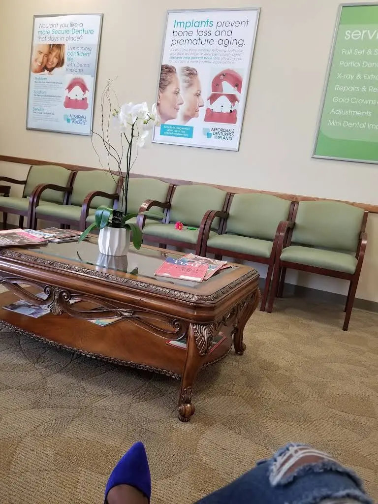 Affordable Dentures & Implants - Professional dental clinic exterior with modern facilities