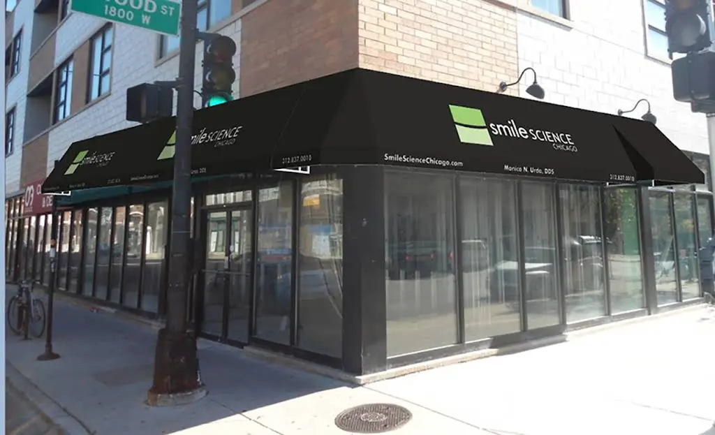 Smile Science Chicago - Dr. Monica Urda - Professional dental clinic exterior with modern facilities