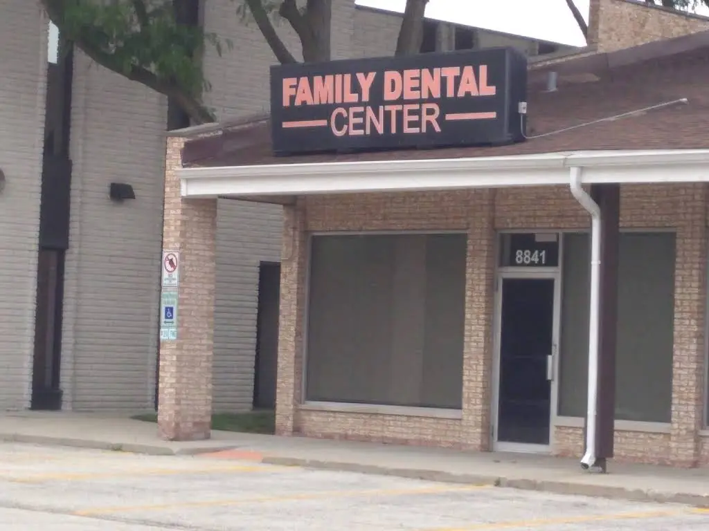 Family Dental Center - Professional dental clinic exterior with modern facilities