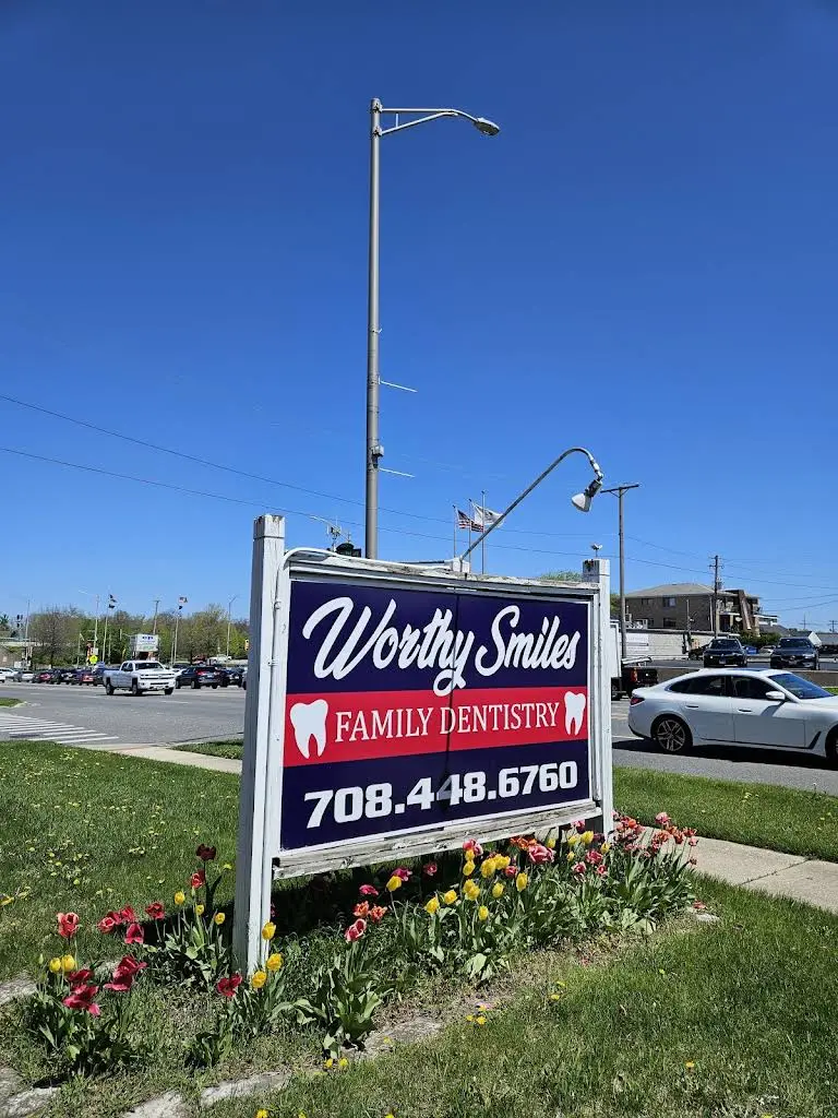 Worthy Smiles - Dr. Lubna Kadir, DDS - Professional dental clinic exterior with modern facilities