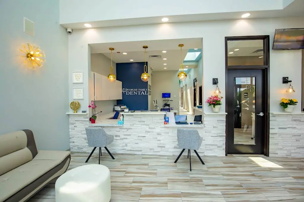 Topline Family Dental - Professional dental clinic exterior with modern facilities