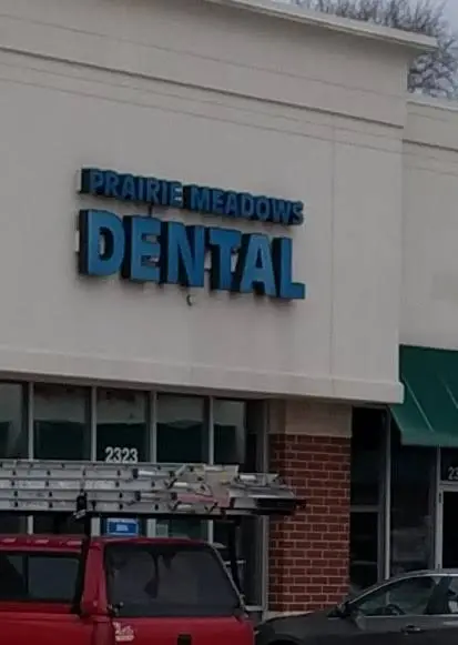 Prairie Meadows Dental - Professional dental clinic exterior with modern facilities