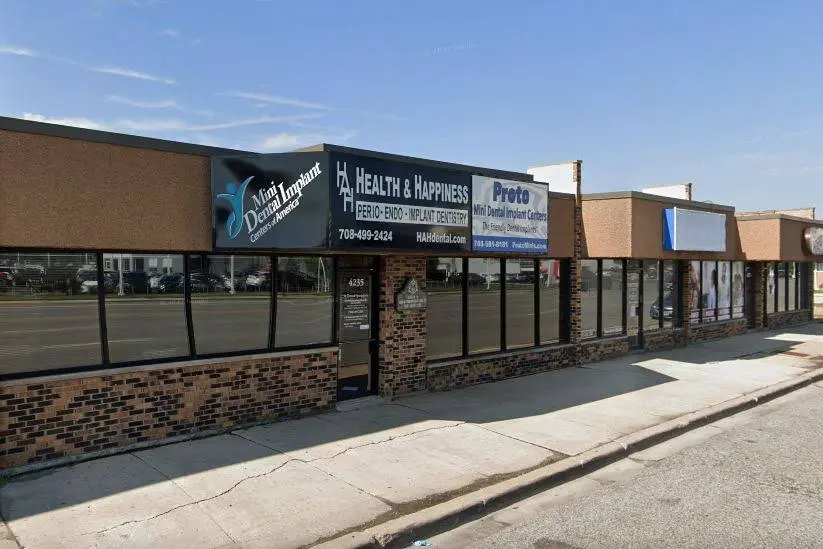 Health and Happiness Dental - Professional dental clinic exterior with modern facilities