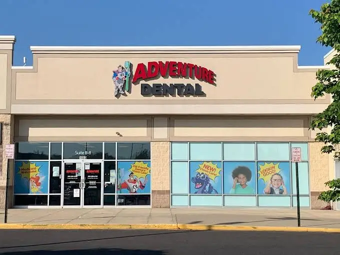 Adventure Dental and Vision - Professional dental clinic exterior with modern facilities