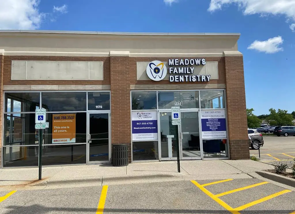 Meadows Family Dentistry - Professional dental clinic exterior with modern facilities