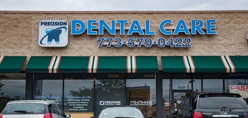 Precision Dental Care S Ashland - Professional dental clinic exterior with modern facilities