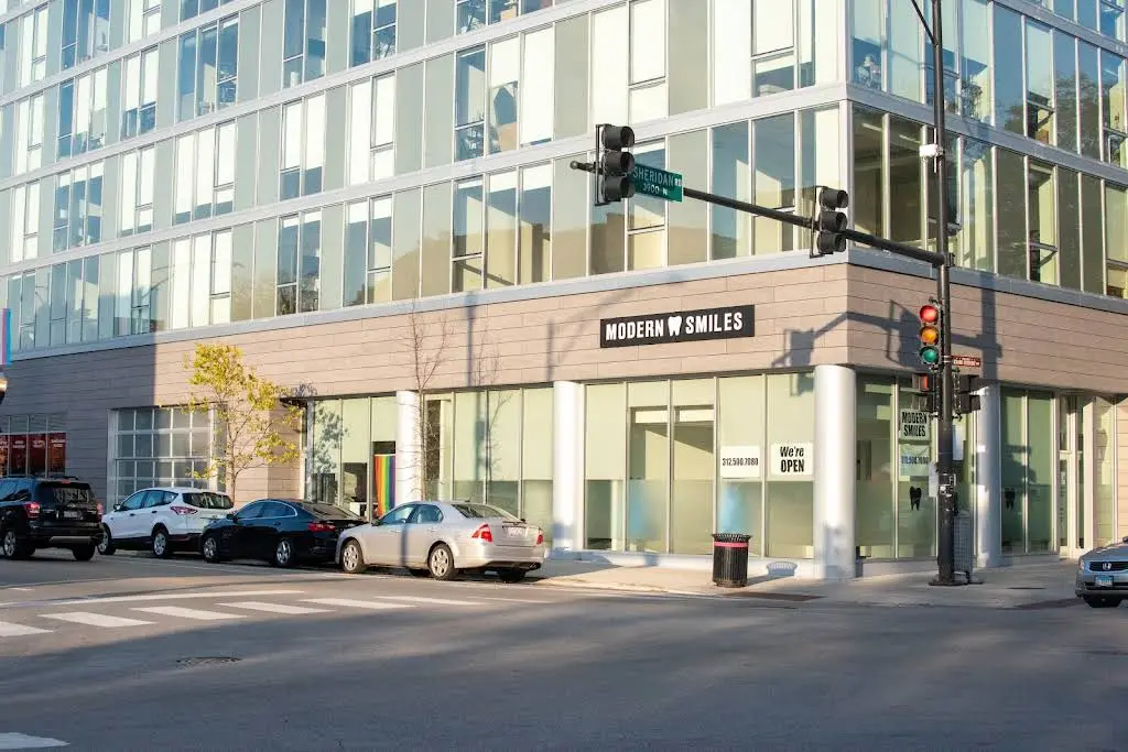 Modern Smiles - Professional dental clinic exterior with modern facilities