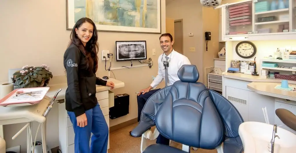 NOVA Dental Studio - Professional dental clinic exterior with modern facilities