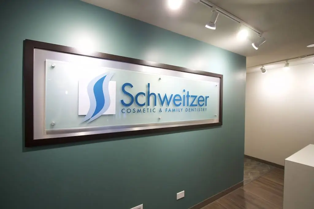 Schweitzer Cosmetic & Family Dentistry - Professional dental clinic exterior with modern facilities