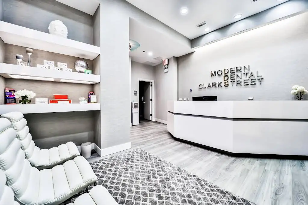 Modern Dental on Clark Street - Professional dental clinic exterior with modern facilities
