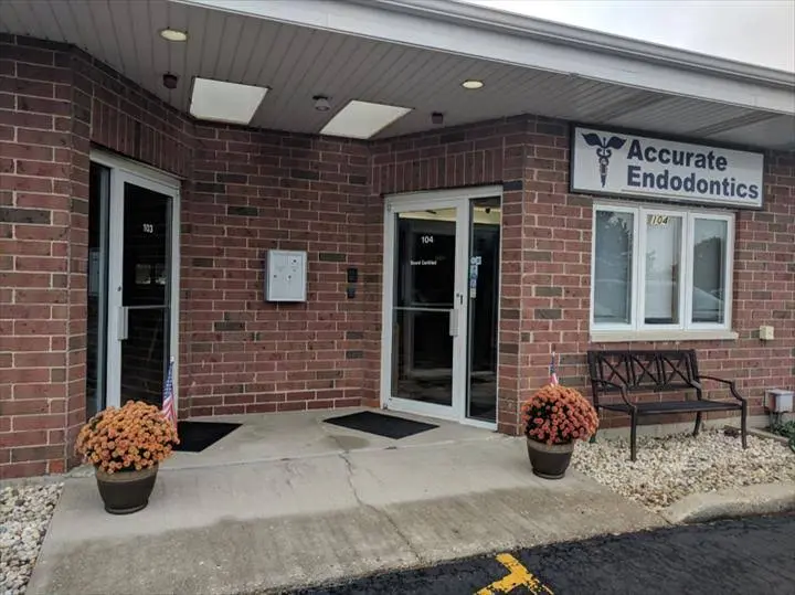 Accurate Endodontics - Professional dental clinic exterior with modern facilities
