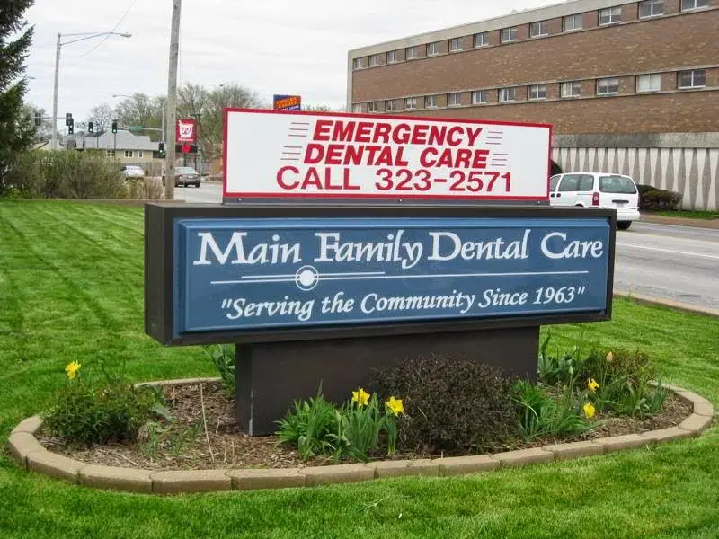 Main Family Dental Care - Professional dental clinic exterior with modern facilities
