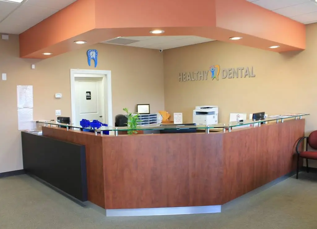 Healthy Dental - Professional dental clinic exterior with modern facilities