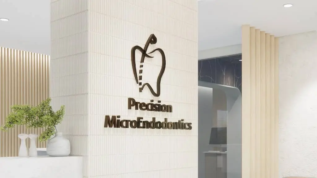 Precision MicroEndodontics - Professional dental clinic exterior with modern facilities