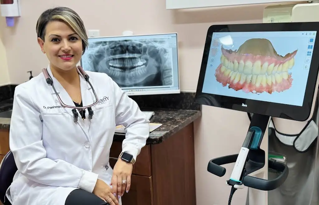 Serenity Dental Spa - Dr. Naghmeh Pashmini - Professional dental clinic exterior with modern facilities