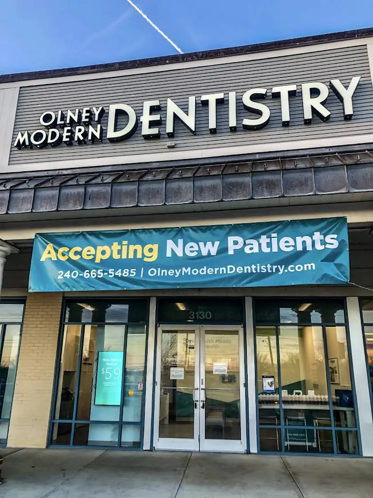 Olney Modern Dentistry - Professional dental clinic exterior with modern facilities