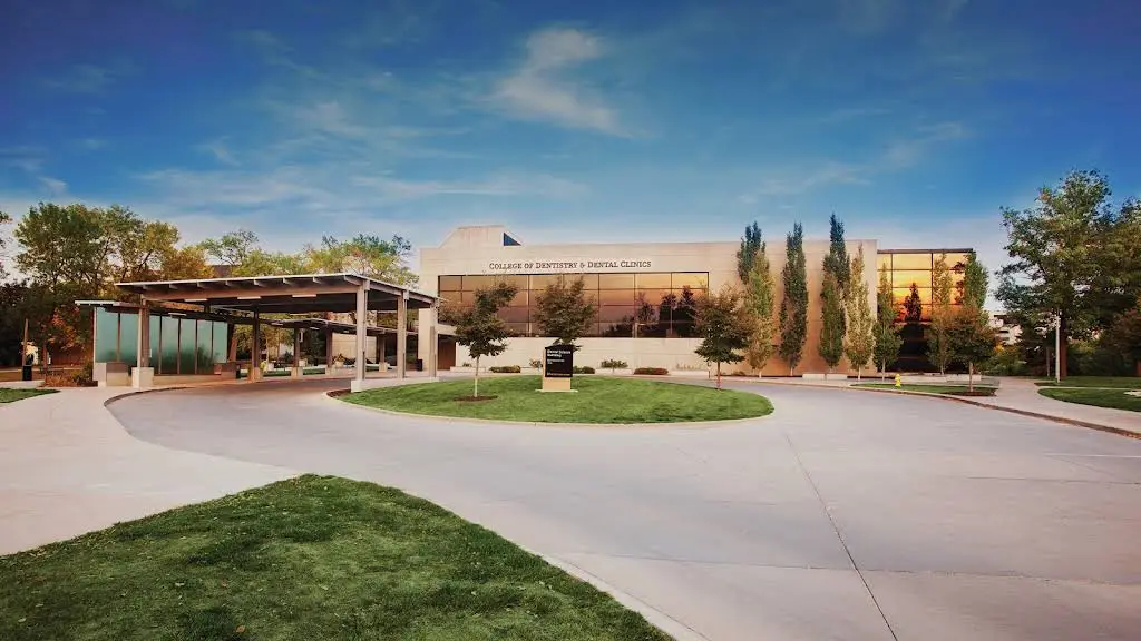 The University of Iowa College of Dentistry and Dental Clinics - Professional dental clinic exterior with modern facilities