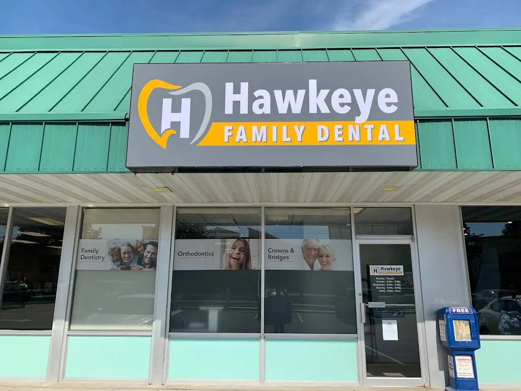 Hawkeye Family Dental - Professional dental clinic exterior with modern facilities