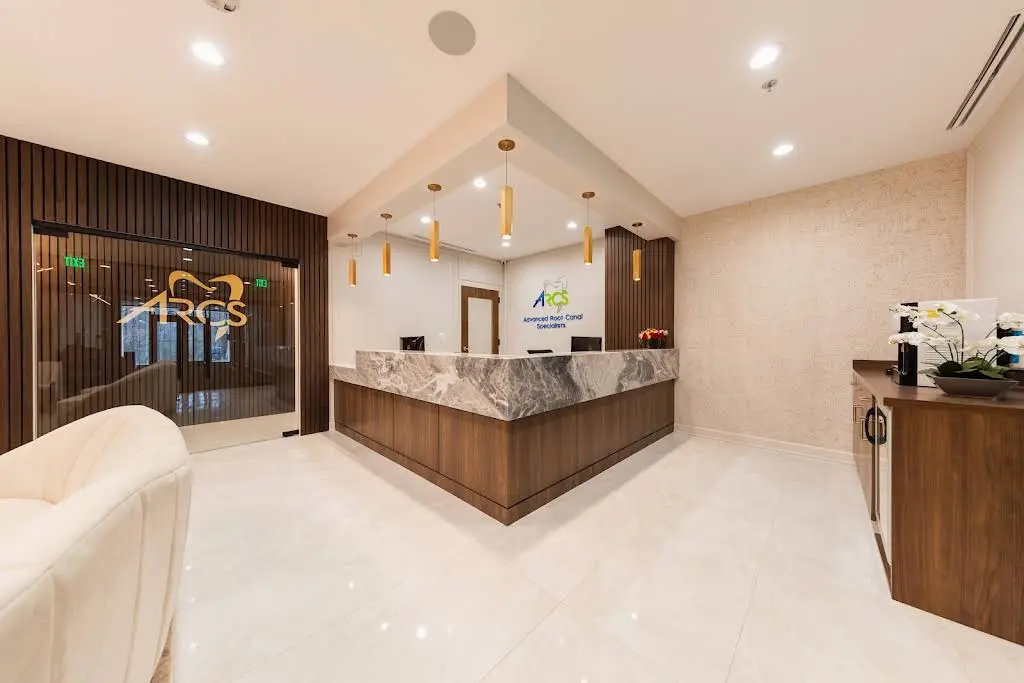 Advanced Root Canal Specialists - Professional dental clinic exterior with modern facilities