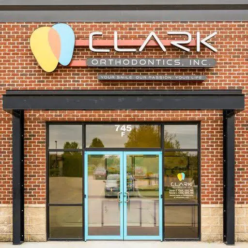 Clark Orthodontics - Professional dental clinic exterior with modern facilities