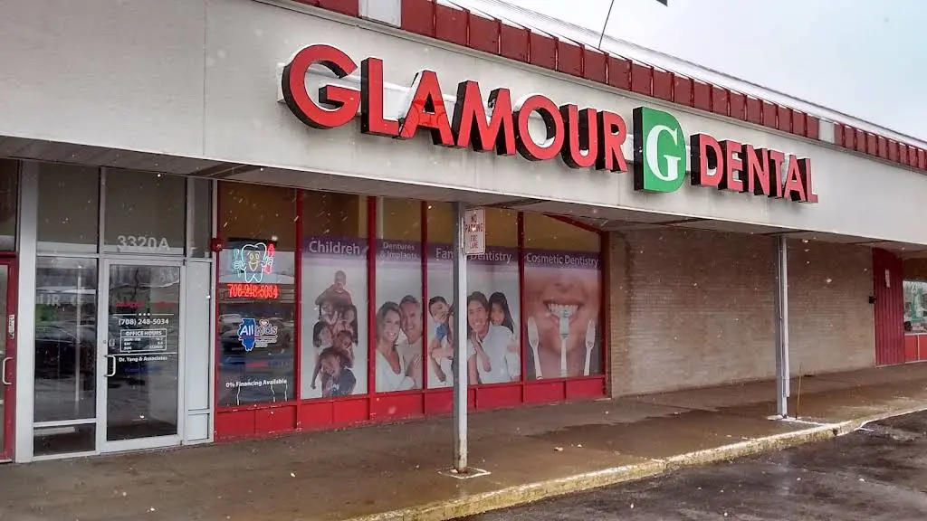 Glamour Dental - Professional dental clinic exterior with modern facilities