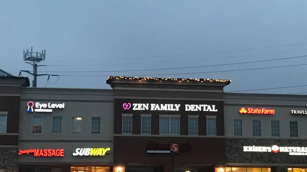 Zen Family Dental - Professional dental clinic exterior with modern facilities