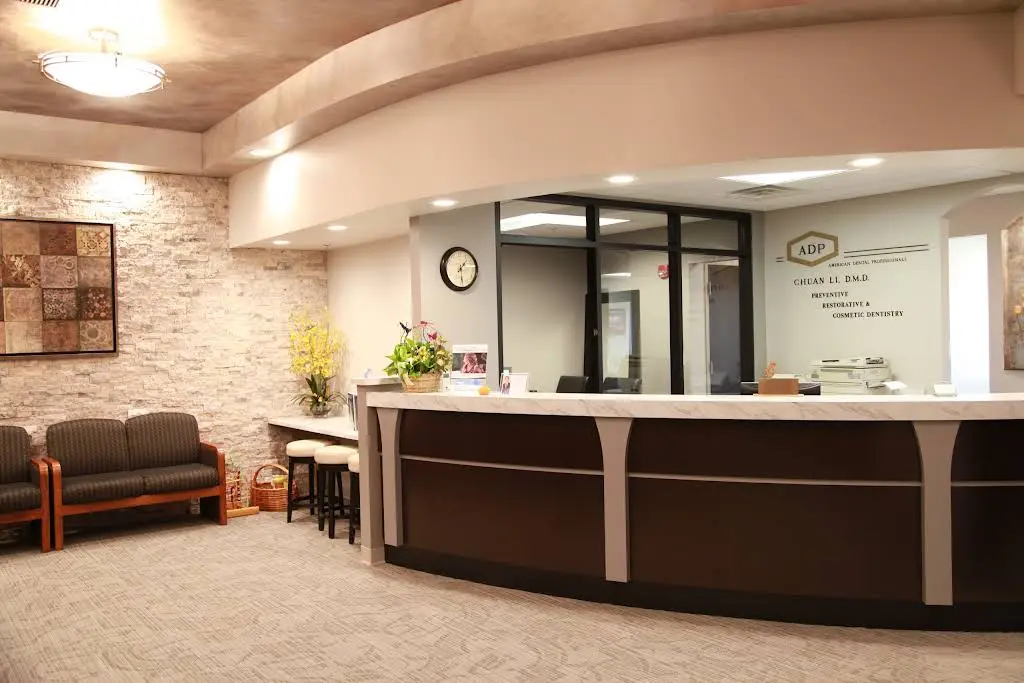 American Dental Professionals - Professional dental clinic exterior with modern facilities