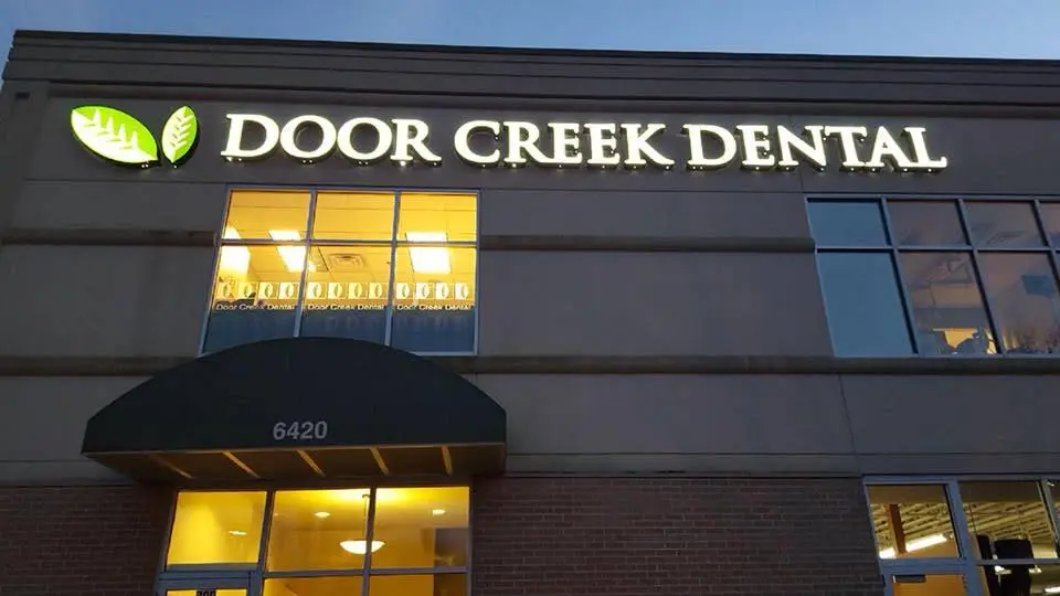 Door Creek Dental - Professional dental clinic exterior with modern facilities