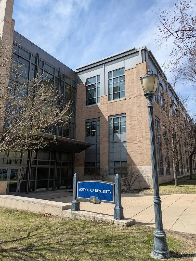 Marquette University School of Dentistry - Professional dental clinic exterior with modern facilities