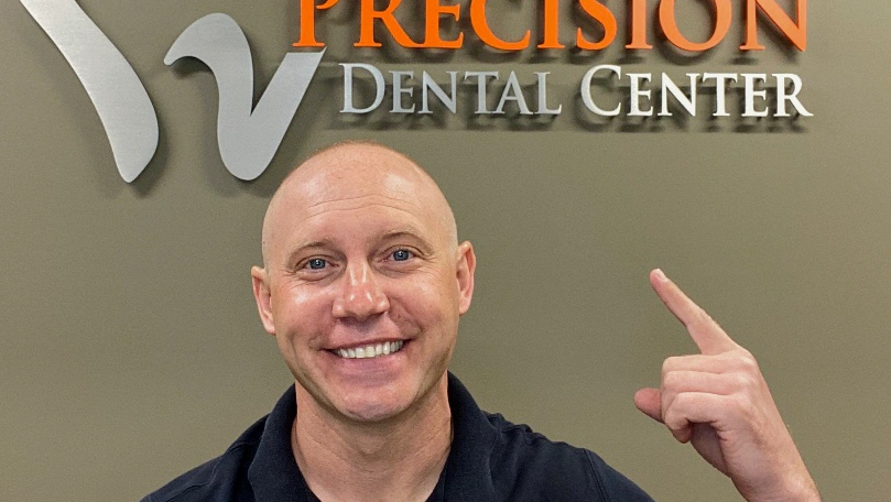 Precision Dental Center - Professional dental clinic exterior with modern facilities