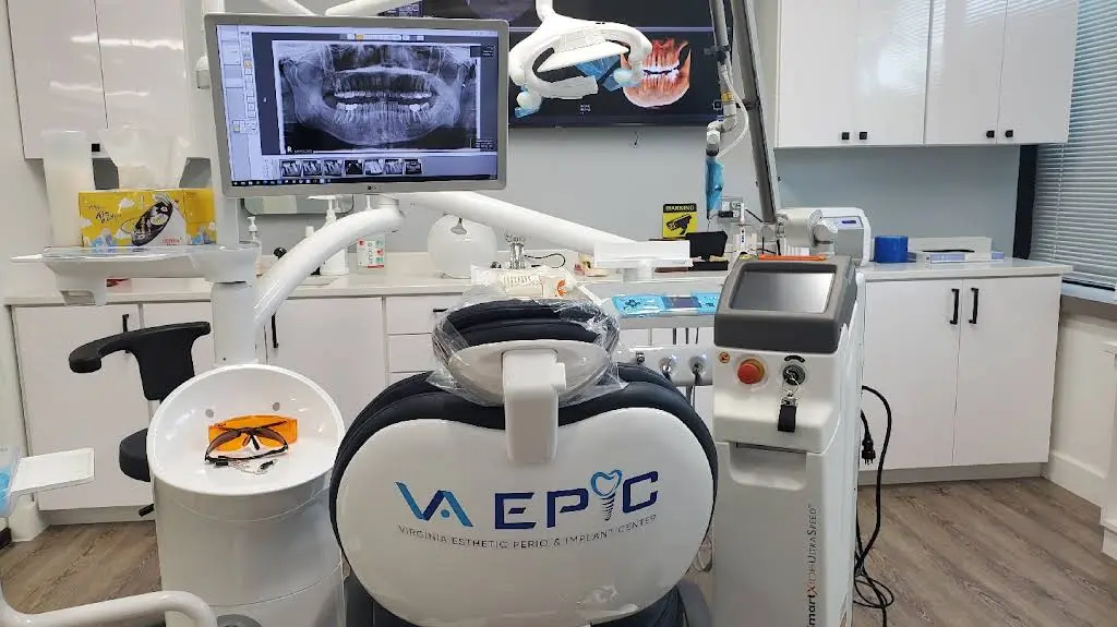 VA EPIC - Professional dental clinic exterior with modern facilities
