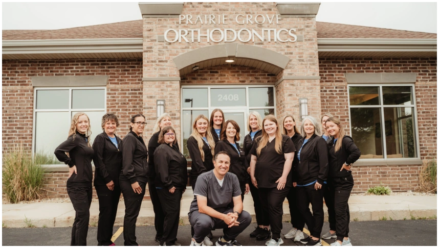 Prairie Grove Orthodontics - Professional dental clinic exterior with modern facilities