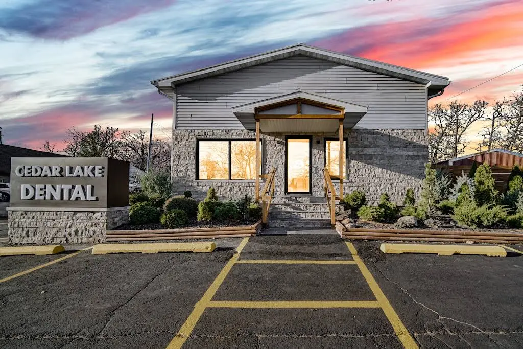 Cedar Lake Dental - Professional dental clinic exterior with modern facilities