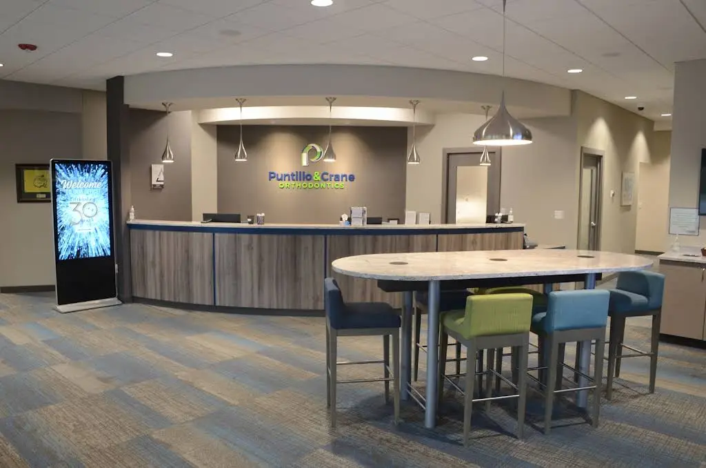 Puntillo and Crane Orthodontics - Professional dental clinic exterior with modern facilities