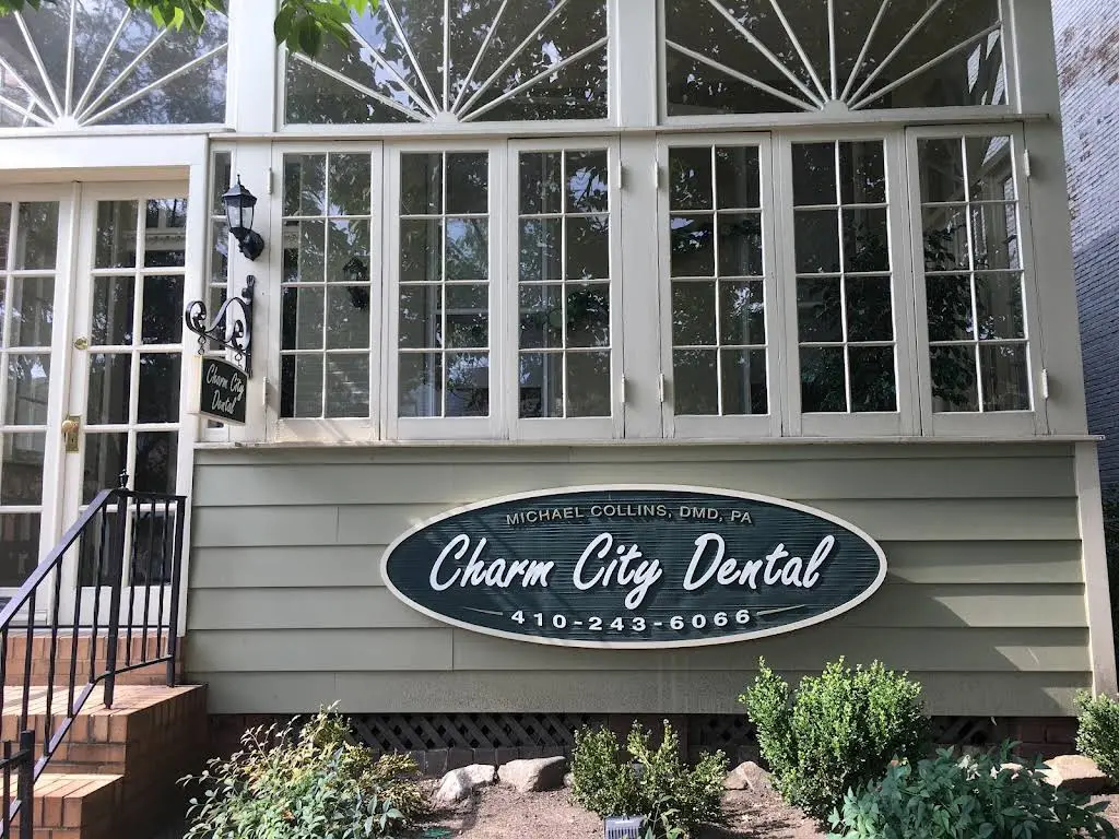 Charm City Dental - Professional dental clinic exterior with modern facilities