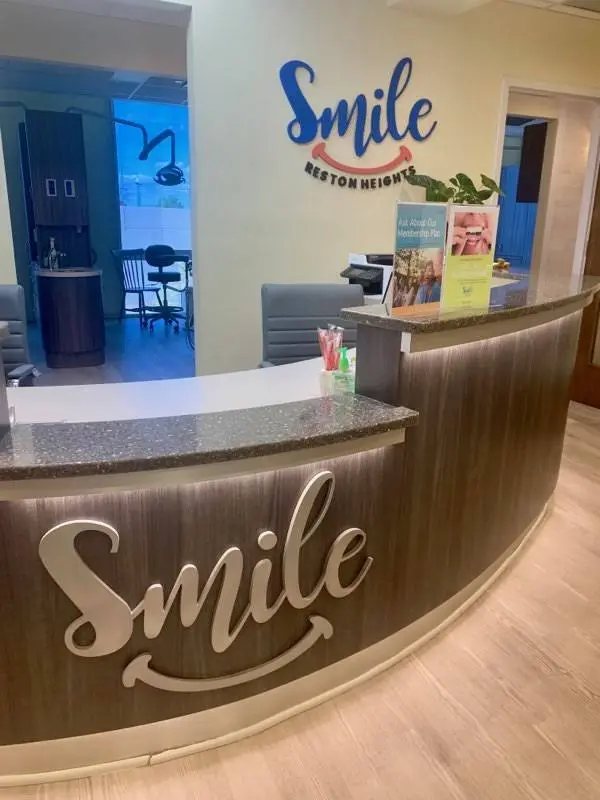 Smile Reston Heights - Professional dental clinic exterior with modern facilities
