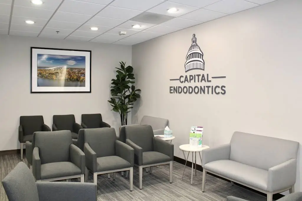 Capital Endodontics - Professional dental clinic exterior with modern facilities
