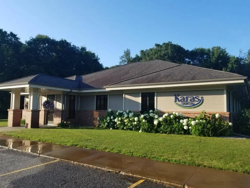 Karas Dental Necedah - Professional dental clinic exterior with modern facilities