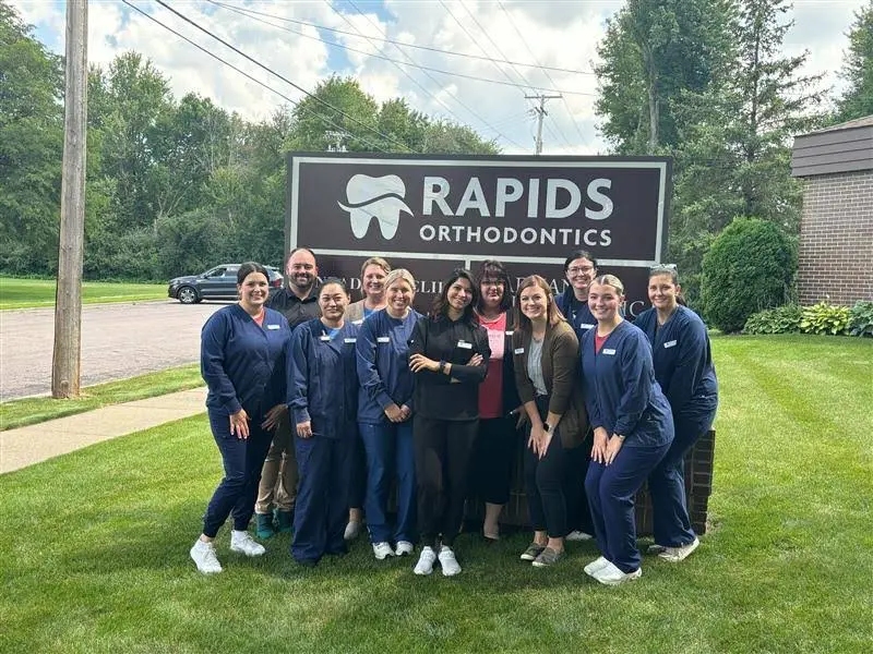 Rapids Orthodontics - Professional dental clinic exterior with modern facilities