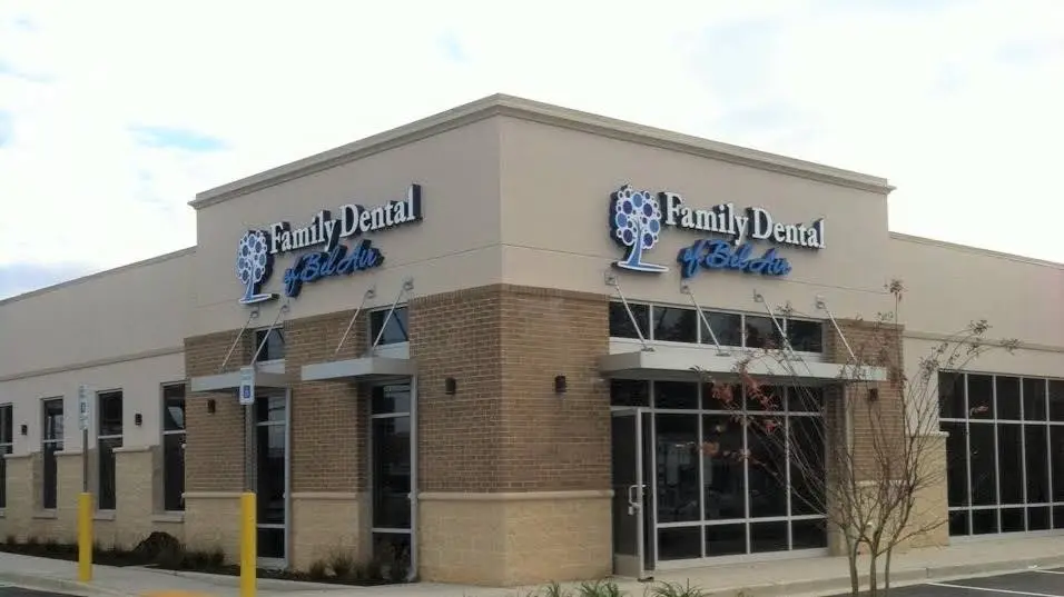 Family Dental of Bel Air - Professional dental clinic exterior with modern facilities