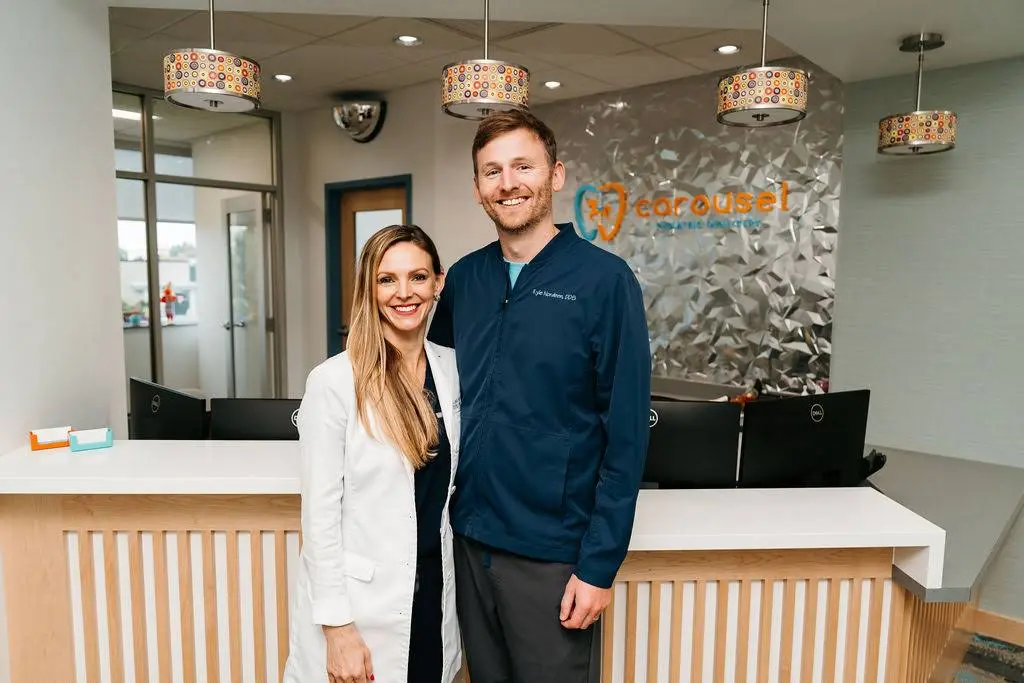 Carousel Pediatric Dentistry & Orthodontics - Professional dental clinic exterior with modern facilities