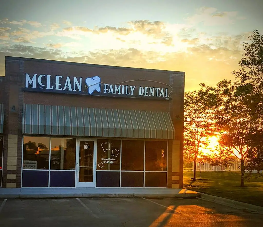 McLean Family Dental - Professional dental clinic exterior with modern facilities