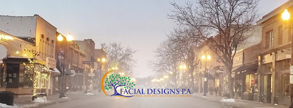 Facial Designs, P.A. - Professional dental clinic exterior with modern facilities