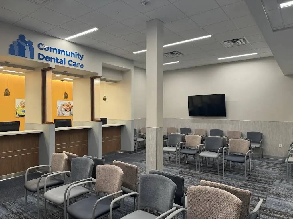 Community Dental Care - Crystal - Professional dental clinic exterior with modern facilities