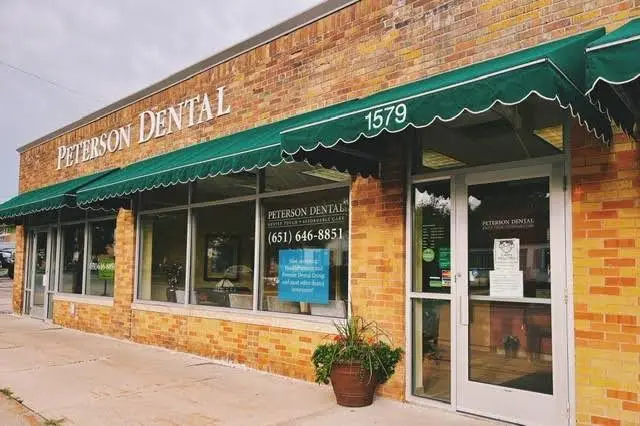 Peterson Dental - Professional dental clinic exterior with modern facilities