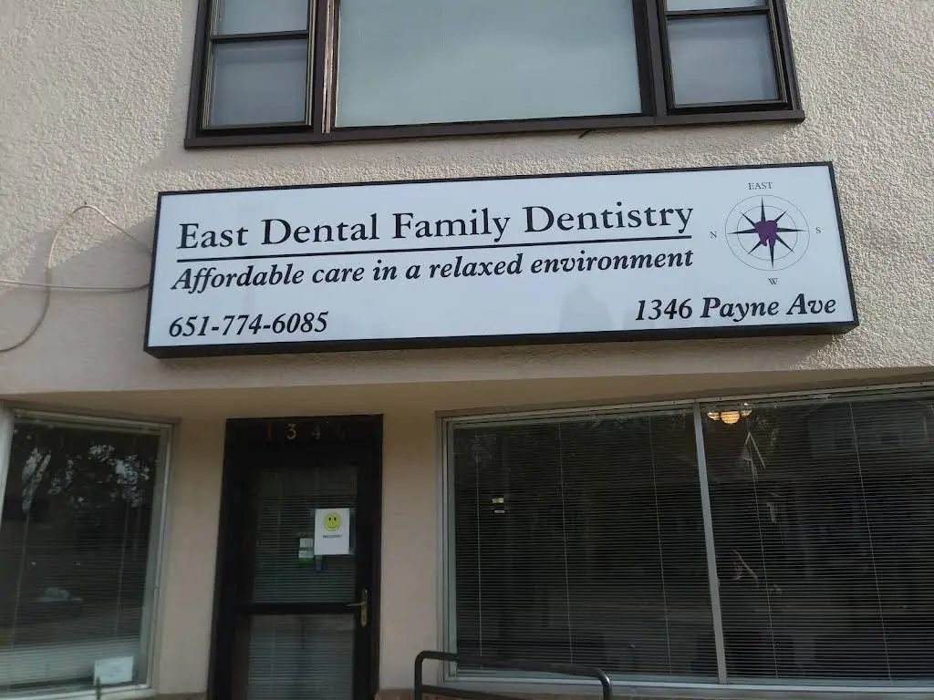 East Dental: Drs. Marker Johnson & Walesheck - Professional dental clinic exterior with modern facilities