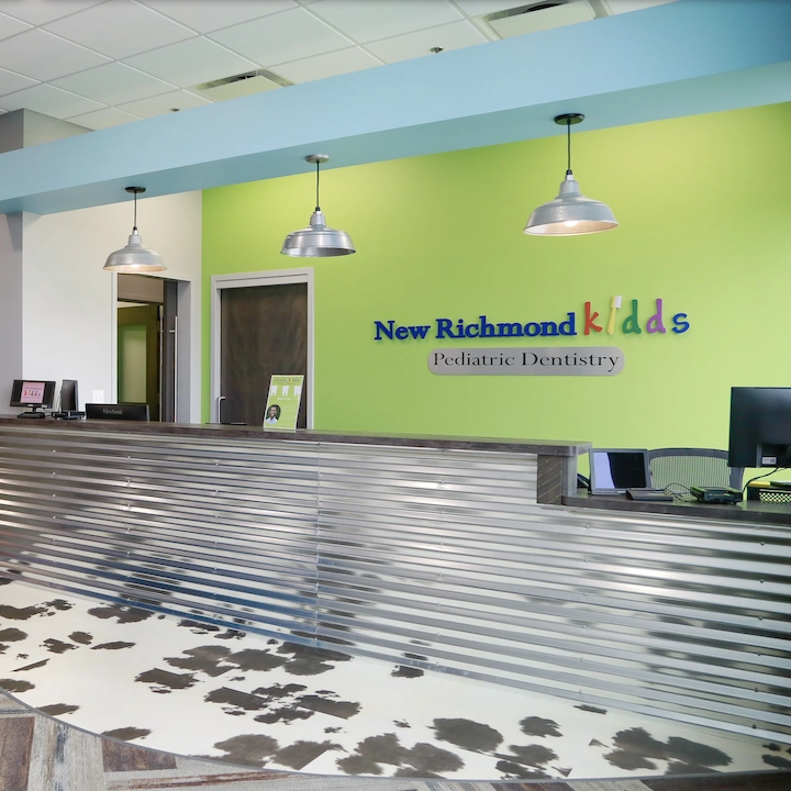 New Richmond Kidds Pediatric Dentistry - Professional dental clinic exterior with modern facilities